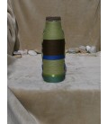 Barna/Zöld váza